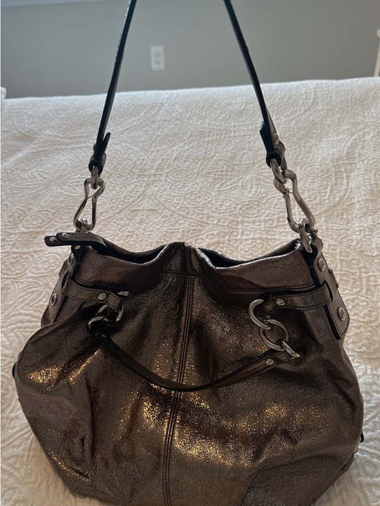 Coach Handbags - Coach Brooke HOBO Bag Y2K Metallic 100% full grain cowhide leather